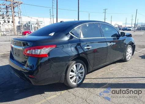 2015 Nissan Sentra Sl из США, поврежденный, VIN 3N1AB7APXFY224400